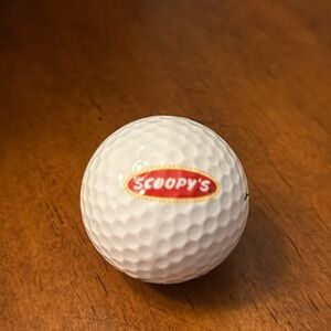 Scoopys Golf Ball